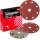Indasa RED LINE Schleifscheibe Klett 8+1H Ø 150mm