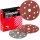Indasa RED LINE Schleifscheibe Klett 15H Ø 150mm