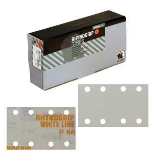 Indasa WHITE LINE Schleifstreifen klett 8H 81 x 133mm