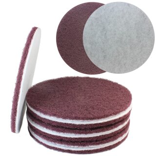 Vlies Klettscheiben 225mm S320 5 Stück