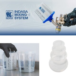 Indasa Mixing System Flache Deckel 200 ml 7fl oz